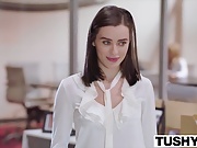 Lana Rhoades First Double Penetration