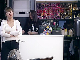 Korean Beautysalon With Asian Redd And Asia Zo