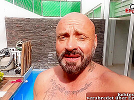 Skinny mexian latina teen have a real Sexdate with a german tourist