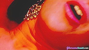 Big titted MILF lesbians lick and finger shaved pussy