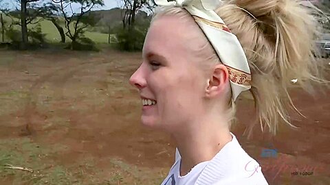 Elaina Raye Has A Great Time Visiting Haleakala Volcano