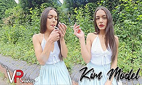 Kim Model – Knitted Top – VRSmokers