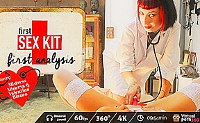 Valentina Bianco & Mistress Minerva in First-Sex Kit: First Analysis – VirtualPorn360