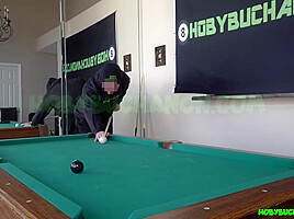 Brooke Johnson loses at pool and gets pounded rough