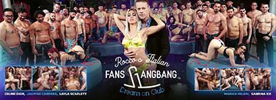 Roccos Italian Fans Gangbang, Marika Milani