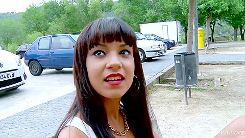 Cute Darkhaired Babe Amateur Sex With Bangs And Red