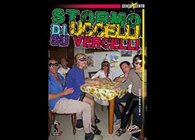 Stormo di Uccelli su Vercelli